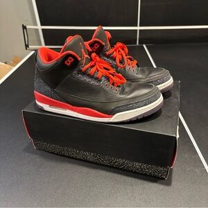 Air Jordan 3 Retro - Crimson - size 10.5 - OG Box
